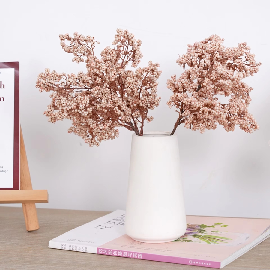 Bonsai Garden Festival - زهور صناعية، نباتات توت الشتاء، باقة
