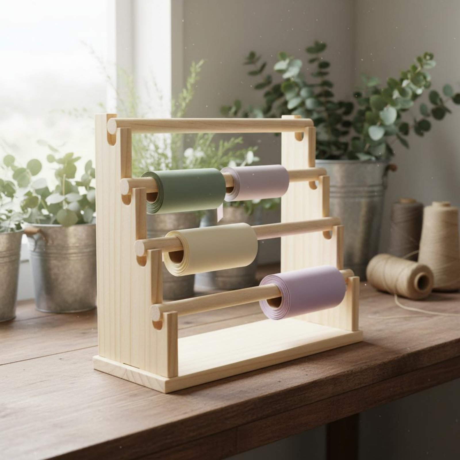 حامل مجوهرات خشبي طبيعي متعدد  - مراجعة Display Stand Wood وسعره