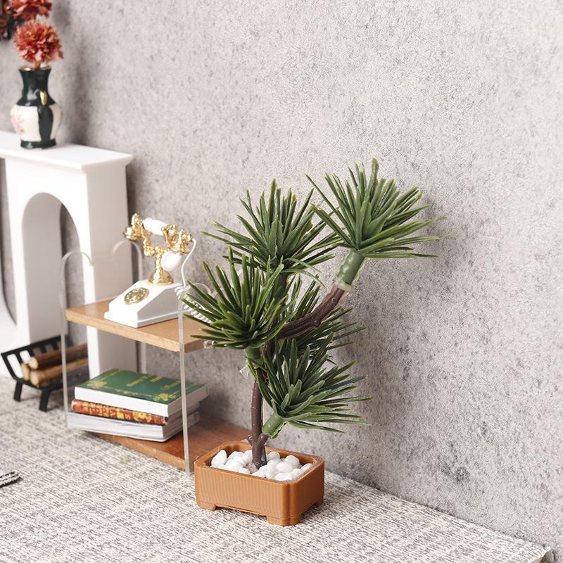 قطعة واحدة، نموذج شجرة صنوبر خ - مراجعة Bonsai Garden Decor وسعره