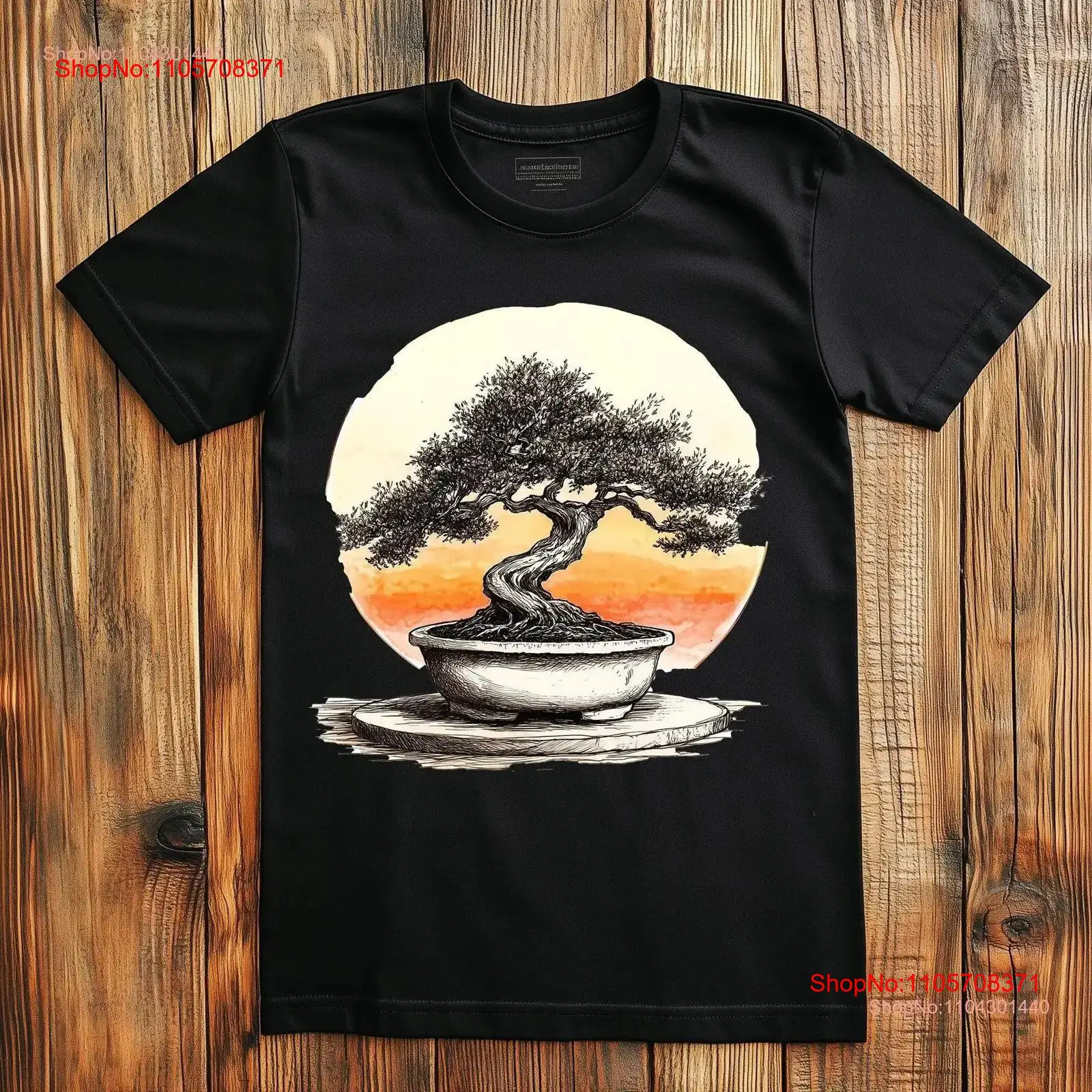 تي شيرت بتصميم شجرة بونساي ياب - مراجعة Bonsai Garden Art وسعره