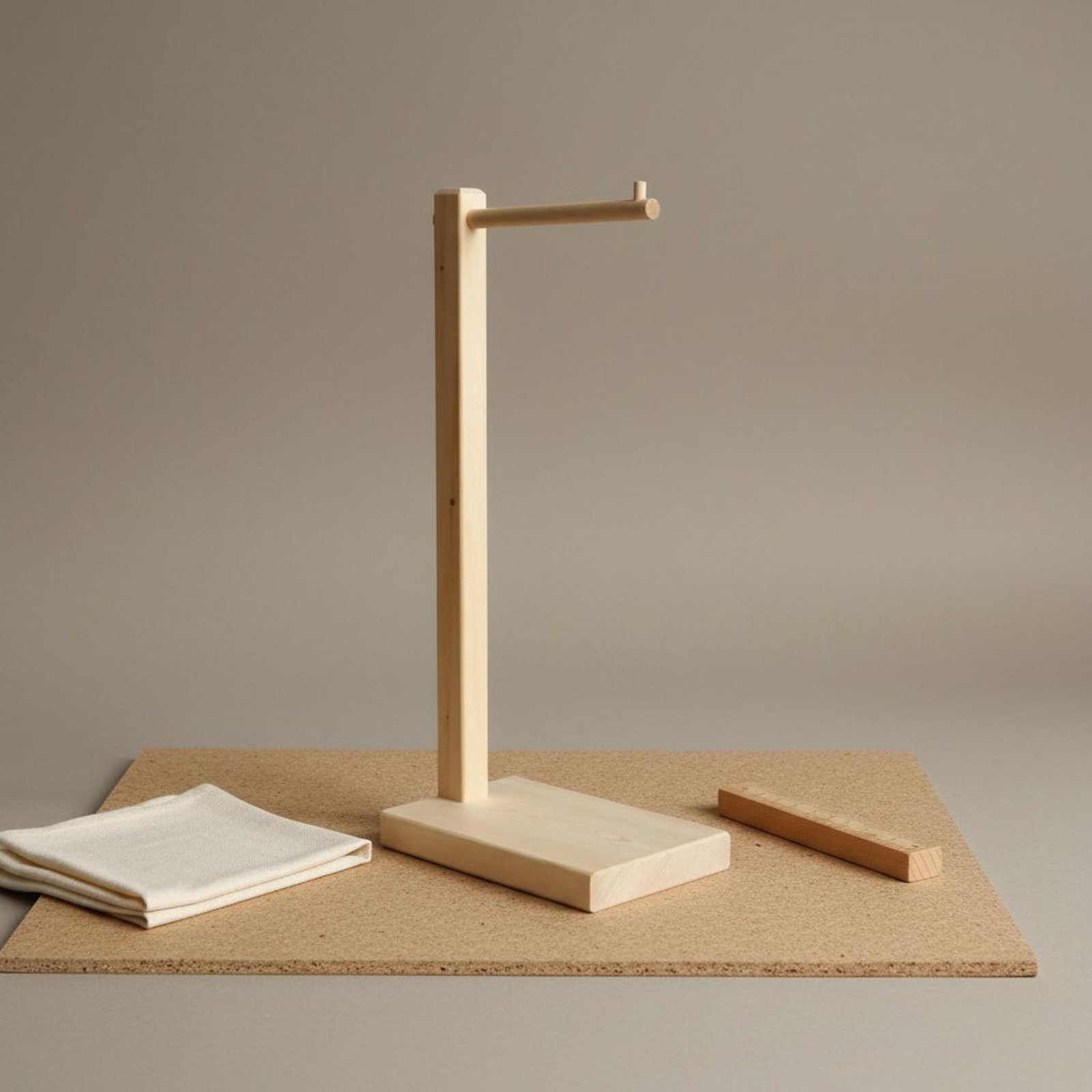 حامل حقائب من الخشب الخالص بقا - مراجعة Display Stand Wood وسعره