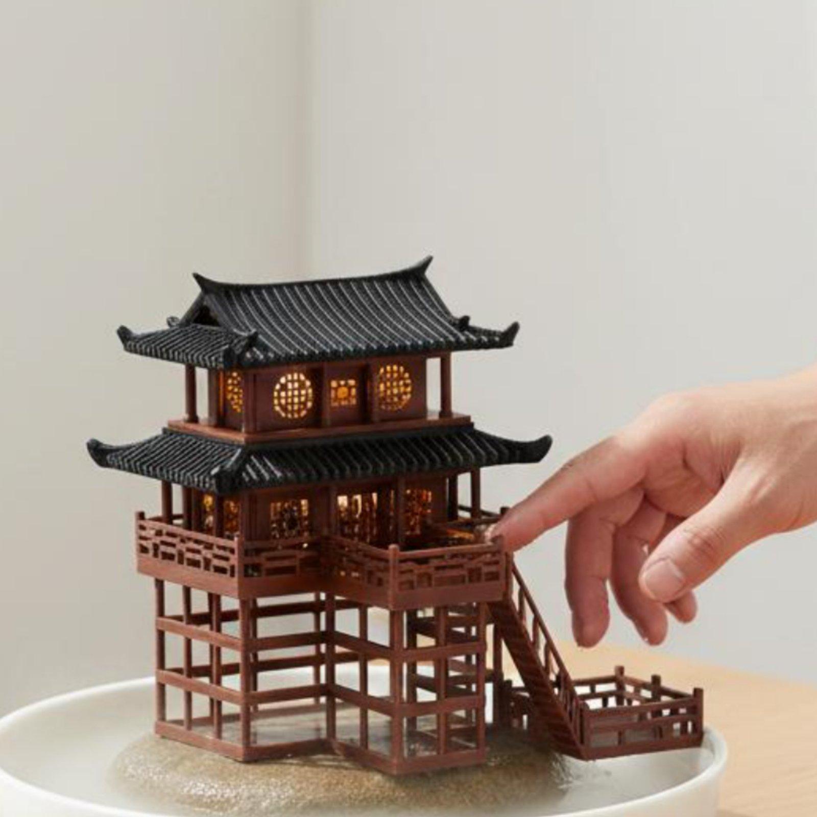 بيت بونساي بلاستيكي على شكل با - مراجعة Japanese Garden Bonsai وسعره